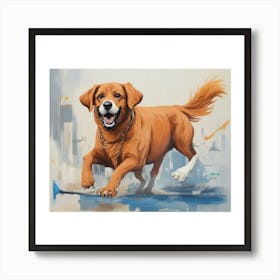 Golden Retriever 5 Art Print