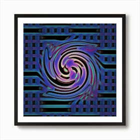 Spiral color Art Print