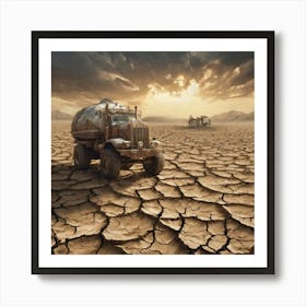 Desert Landscape 13 Art Print