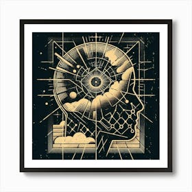 Psychedelic Vision Art Print