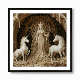 Unicorns 2 Art Print