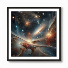 Galaxy Nebula 1 Póster