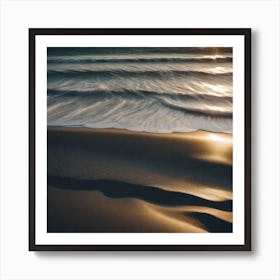 Sunset At The Beach 88 Art Print