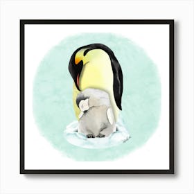 Baby Penguin/manchot Art Print
