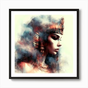 Cleopatra Portrait Artwork 29 Art Print