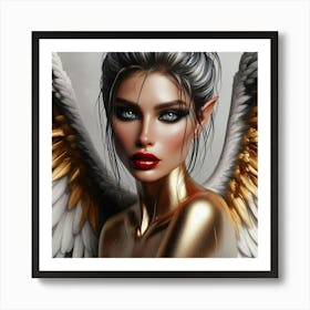 Angel 5 Art Print