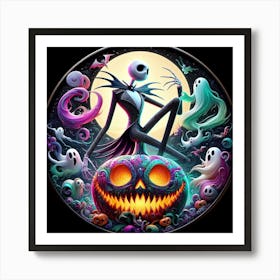 Nightmare Before Halloween Art Print