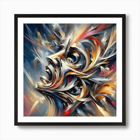 Abstract Painting 73 Art Print