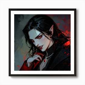 Elven Girl Art Print