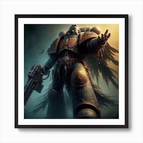 Space Marine 4 Art Print