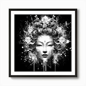 Asian Woman Art Print