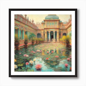 Lily Pond Art Print