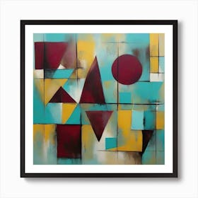 Abstract Painting 5 Art Print