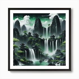 Chinese Art 474 Art Print