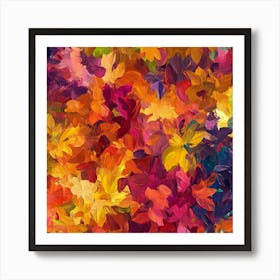 Autumn Leaves 7 Art Print