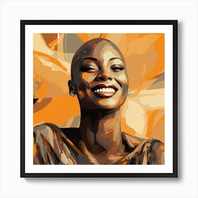 Portrait Of African Woman 1 Art Print