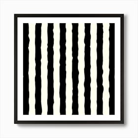 Zebra Stripes Art Print