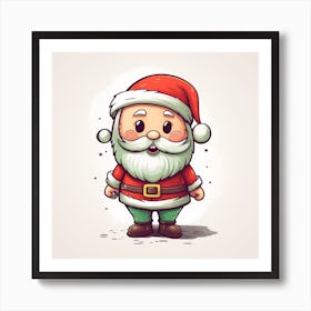 Santa Claus 45 Art Print