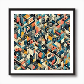 Geometric Art Print