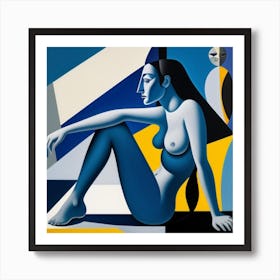 Nude Woman 5 Art Print