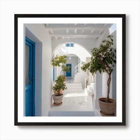 Santorini Art Print