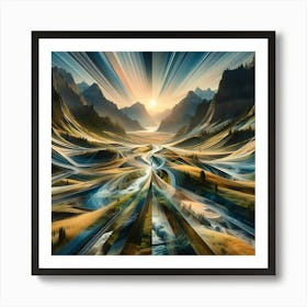 'Sunrise' 1 Art Print