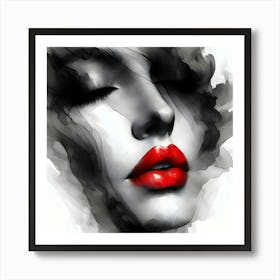 Black And White Painting Art Print