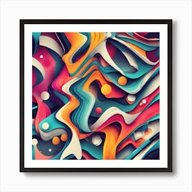 Abstract Abstract Art 1 Art Print