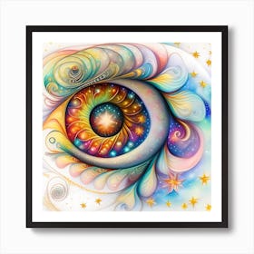 Eye Of The Universe Art Print