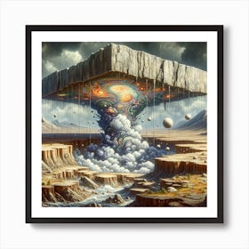 Tectonic plate Art Print