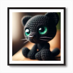 Amigurumi, Panther 2 Art Print