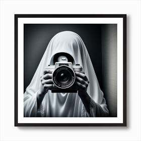 Ghost Photographer 1 Art Print