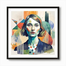 Portrait Of A Woman 9 Art Print