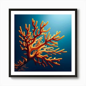 Coral Stock Videos & Royalty-Free Footage Art Print