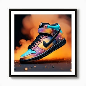 Nike Dunk High Galaxy 3 Art Print