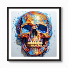 Skull Painting 4 Art Print