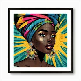 Rabi Pop African Woman Art Print