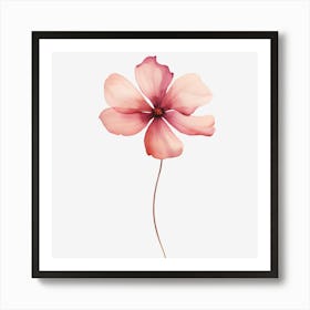 Pink Flower 1 Art Print