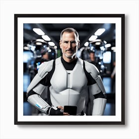 Steve Jobs In Star Wars Costume Art Print