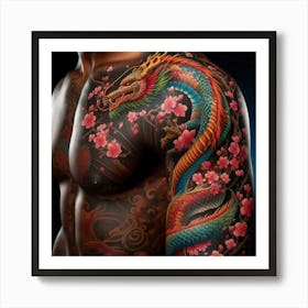 Dragon Tattoo Art Print