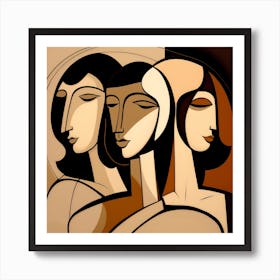 18three Sisters 1 Art Print