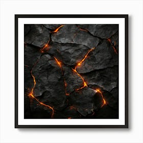 Lava Rock Poster