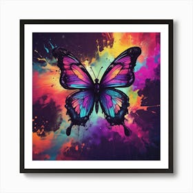 Butterfly Painting 279 Art Print