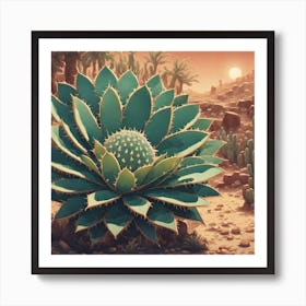 Cactus 85 Art Print