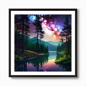 Milky Way 56 Art Print