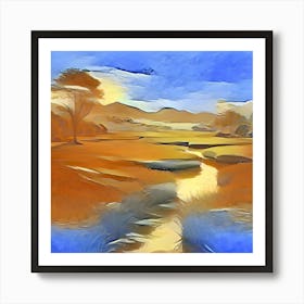 Landscape Painting Art Print