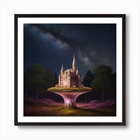 Fairytale Castle Art Print