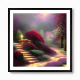 Fairy Garden Art Print