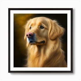 Golden Retriever 1 Art Print