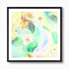 Spring Flowers 12 Art Print Art Print